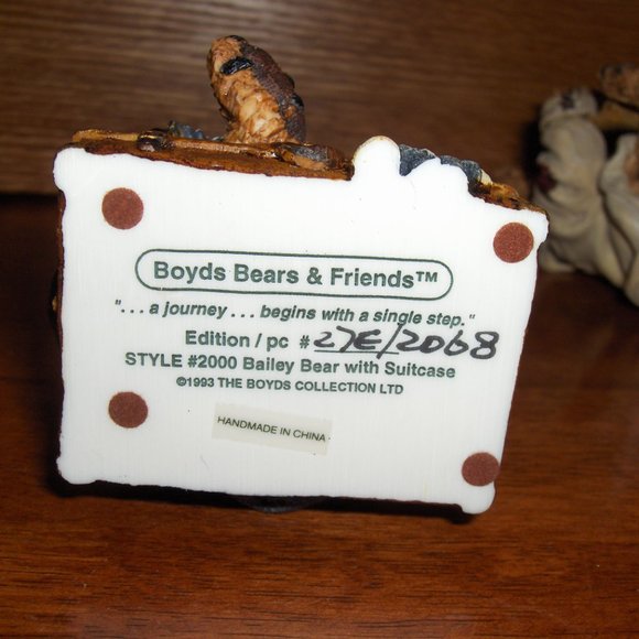 Boyd's Bears and Friends Lot of 2 - Picture 10 of 10